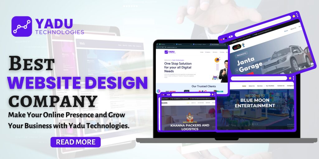 Yadu Technologies: Your Premier Website Design Company
